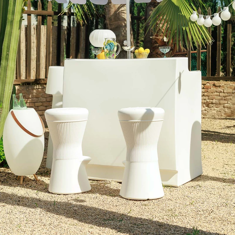 BANCONE BAR DOPPIA ALTEZZA SICILIA 120 CON LUCE / SENZA LUCE