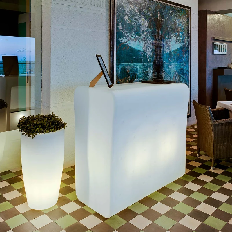 BANCONE BAR CRETA 120 CON LUCE