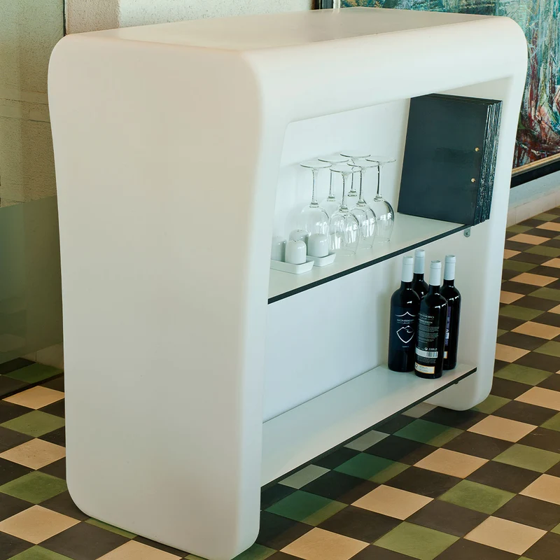 BANCONE BAR CRETA 120 CON LUCE
