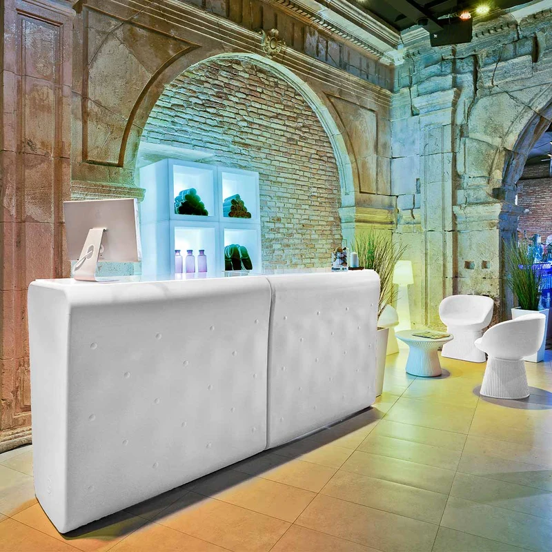 BANCONE BAR CRETA 120 CON LUCE
