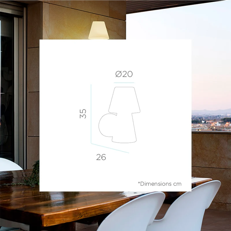 Lampada da parete Lola 35