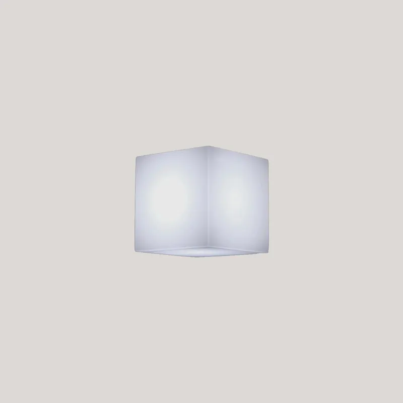 Lampada da parete quadrata Cuby
