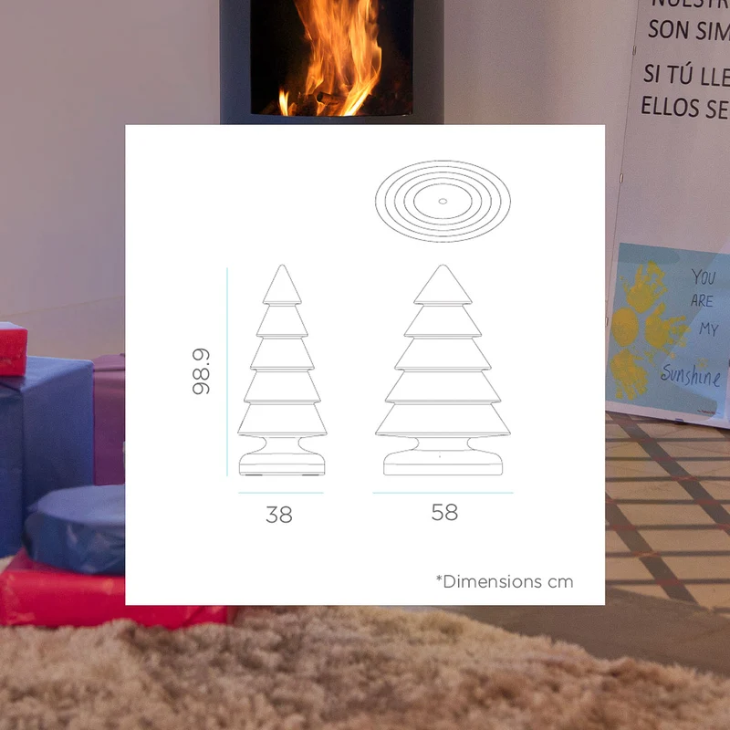 ALBERO DI NATALE SNOWY 100