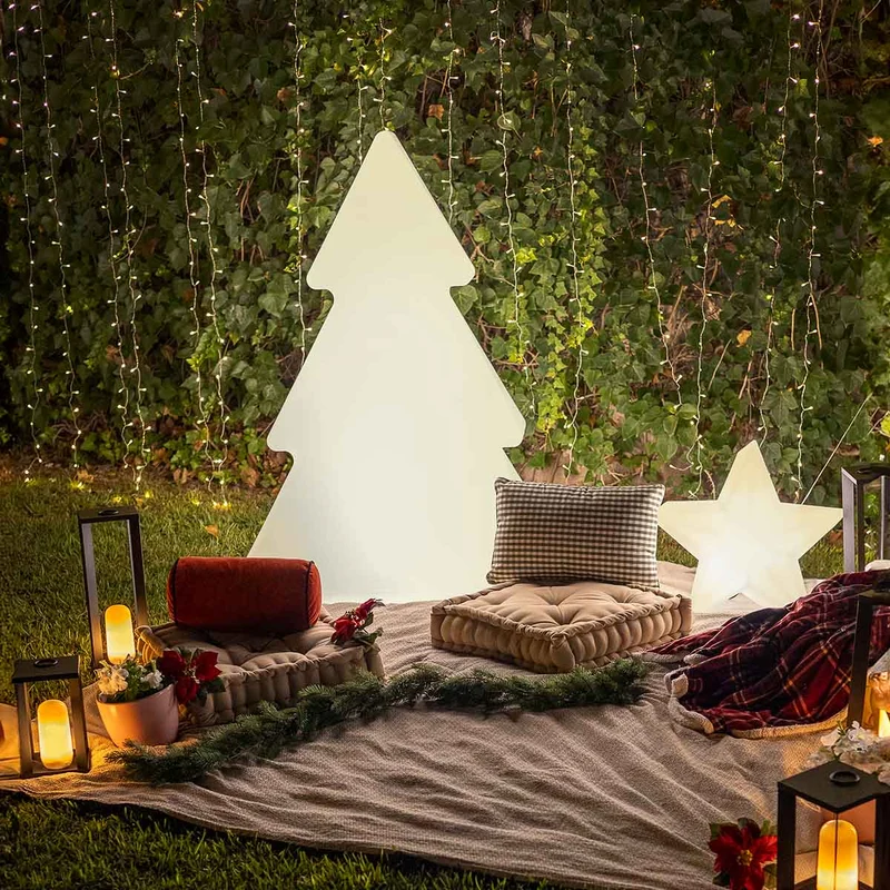 ALBERO DI NATALE CON LUCE PINUS 100