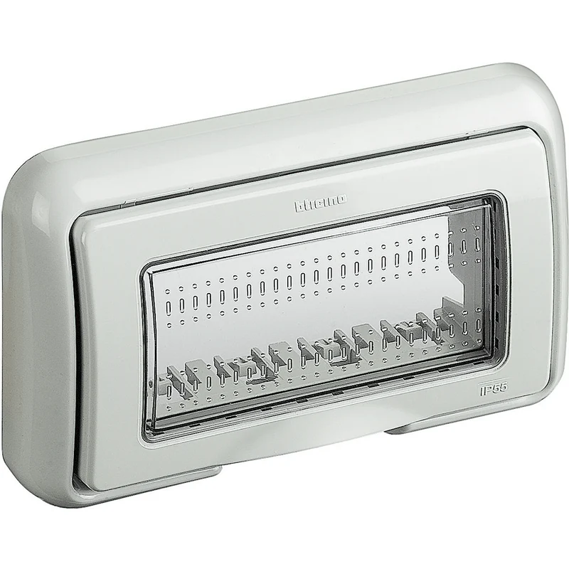 BTICINO 25604 - Coperchio Ip55 4 Moduli - Grigio - Matix