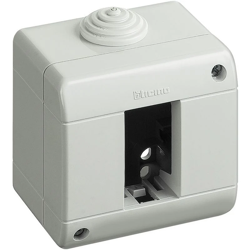 BTICINO 25401 - Custodia Ip40 Composta Da Base E Coperchio - 1 Modulo - Matix