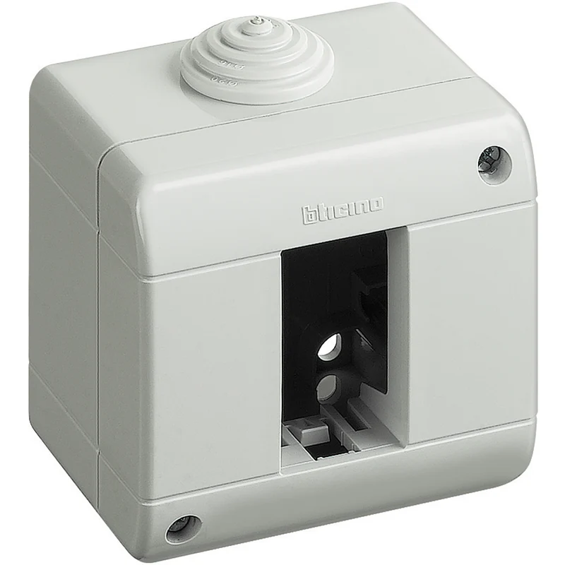 BTICINO 25401 - Custodia Ip40 Composta Da Base E Coperchio - 1 Modulo - Matix