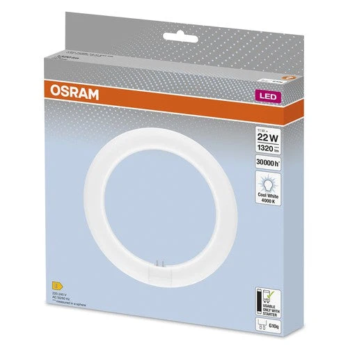 OSRAM TUBO LED T9C EM 22, 11W, 1320lm, 4000K, Bianco freddo