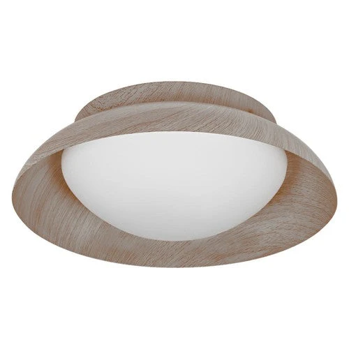 LEDVANCE ORBIS MILAN Lampada da soffitto 305mm, colore legno, 2xE27