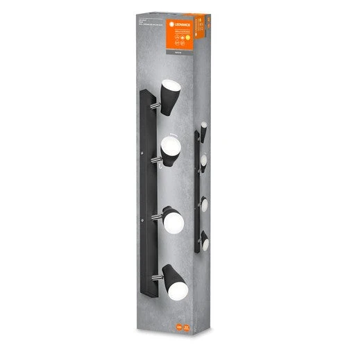 LEDVANCE LED SPOT PEAR Faretto da soffitto, nero, 17,2W, 840lm