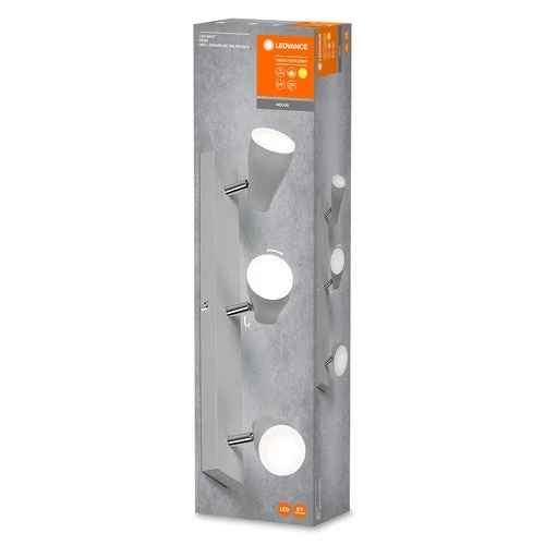 LEDVANCE LED SPOT PEAR Spot da soffitto a montaggio superficiale, gr, 12,9W, 630lm