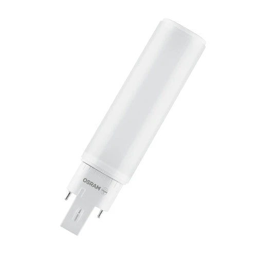OSRAM DULUX D LED EM & ALIMENTAZIONE AC LED-tubo 14,8cm (ex 18W) 7W / 4000K Bianco freddo G24d-2