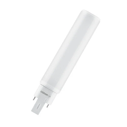 OSRAM DULUX D/E S tubo LED 2 pin 17cm (ex 26W) 10W / 3000K bianco caldo G24q-3