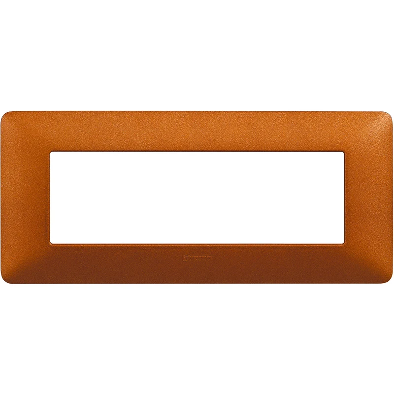 BTICINO AM4806TRT - Placca 6 Moduli - Rosso Terra - Materiale Tecnopolimero - Matix