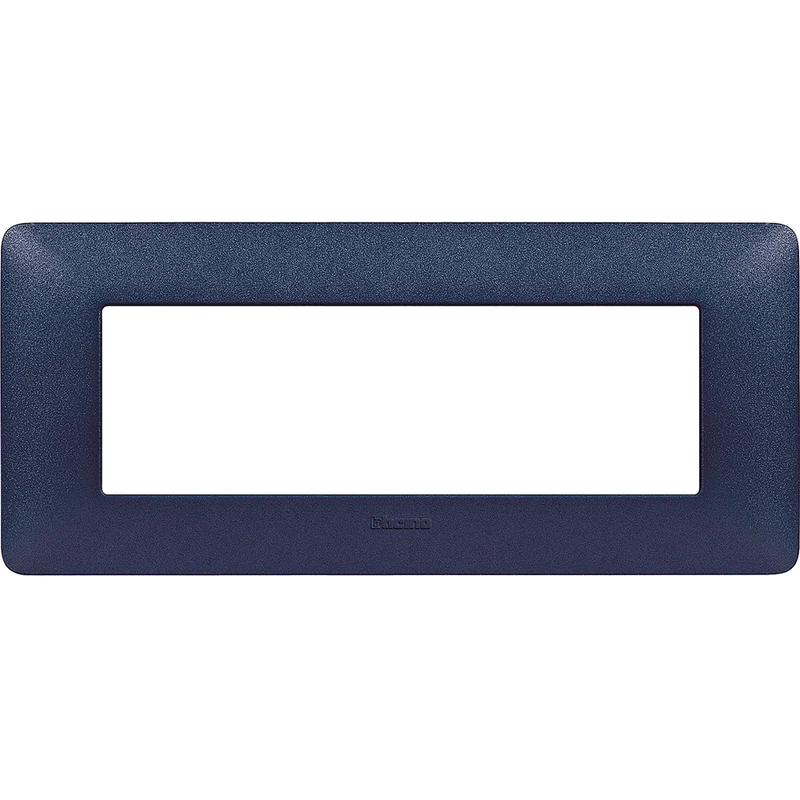 BTICINO AM4806TBM - Placca 6 Moduli - Blu Mercurio - Materiale Tecnopolimero - Matix
