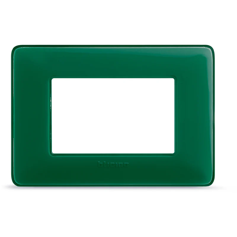 BTICINO AM4803CVS - Placca 3 Moduli - Smeraldo - Materiale Tecnopolimero - Matix