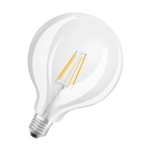 OSRAM Lampadina LED a filamento dimmerabile LED SUPERSTAR+ CL GLOBE125 FIL 100 dim 11W/927 E27 CRI90 BOX, Bianco caldo, E27