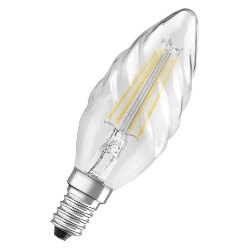 OSRAM Lampada LED Dimmerabile LED SUPERSTAR+ CL BW FIL 40 dim 3,4W/940 E14 CRI90 BOX, Bianco freddo