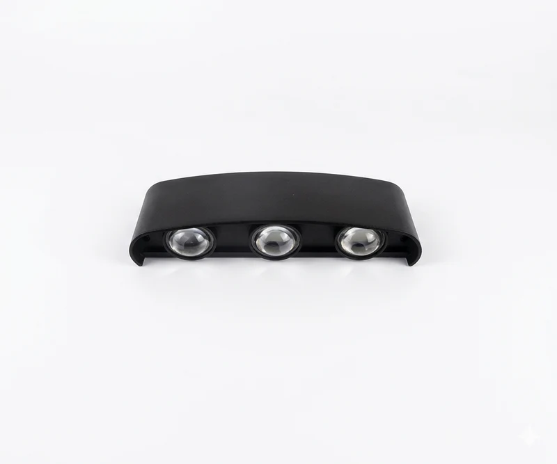 Aplique de Pared LED Bidireccional Foco Exterior Minimalista 6W