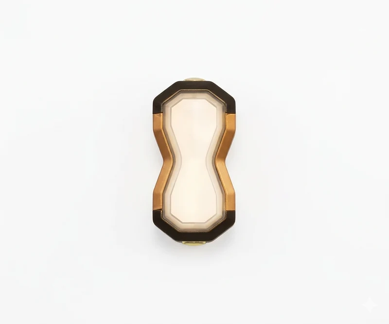 Aplique de Pared Citra 3 LED Luz Curva Decorativa