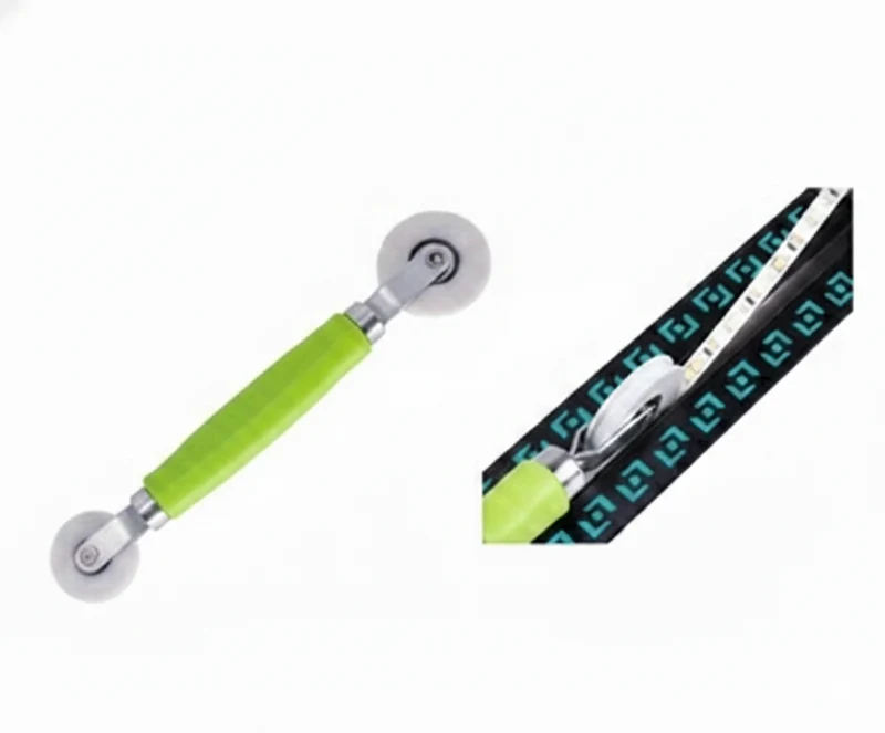 Rodillo de Presión LED Herramienta Ergonómica para Fijación de Cintas