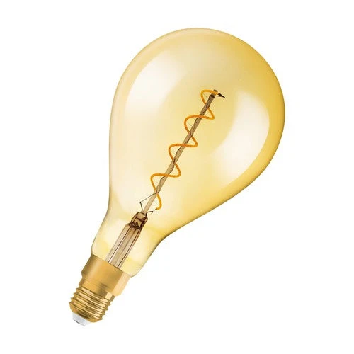 OSRAM Vintage 1906® Lampada LED dimmerabile (ex 28W) 5W / 2000K Bianco caldo E27 Ottica oro