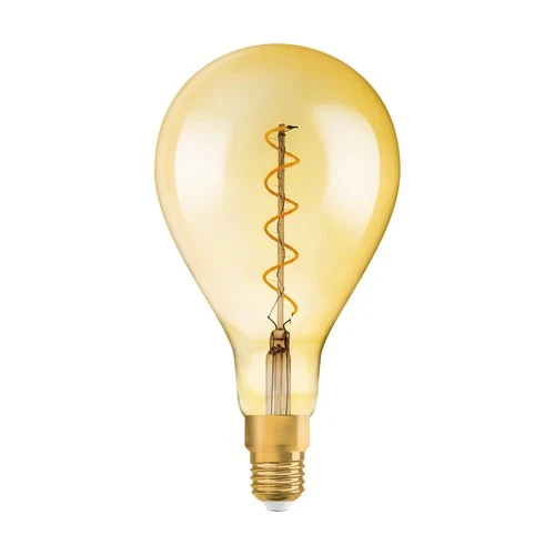 OSRAM Vintage 1906® Lampada LED dimmerabile (ex 28W) 5W / 2000K Bianco caldo E27 Ottica oro