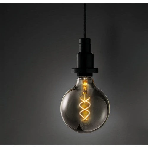 OSRAM Vintage 1906® GLOBO LED Lampada (ex 15W) 5W / 1800K Bianco caldo E27 Vetro fumé, E27