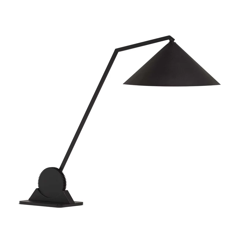 GEAR - Lampe à poser en aluminium noir, style industriel