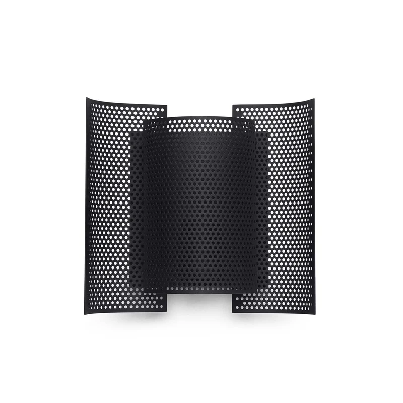 BUTTERFLY Perforated - Applique murale en acier perforé, style industriel