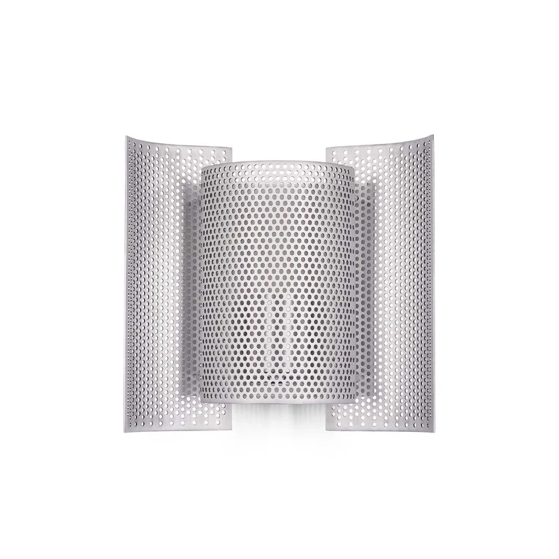 BUTTERFLY Perforated - Applique murale en acier perforé, style industriel