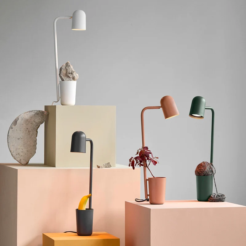 BUDDY Table - Lampe à poser en acier, style scandinave