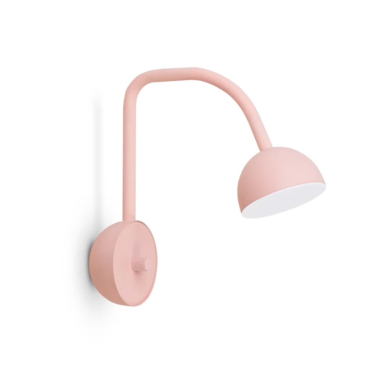 BLUSH Wall - Applique murale LED en acier et silicone, style scandinave