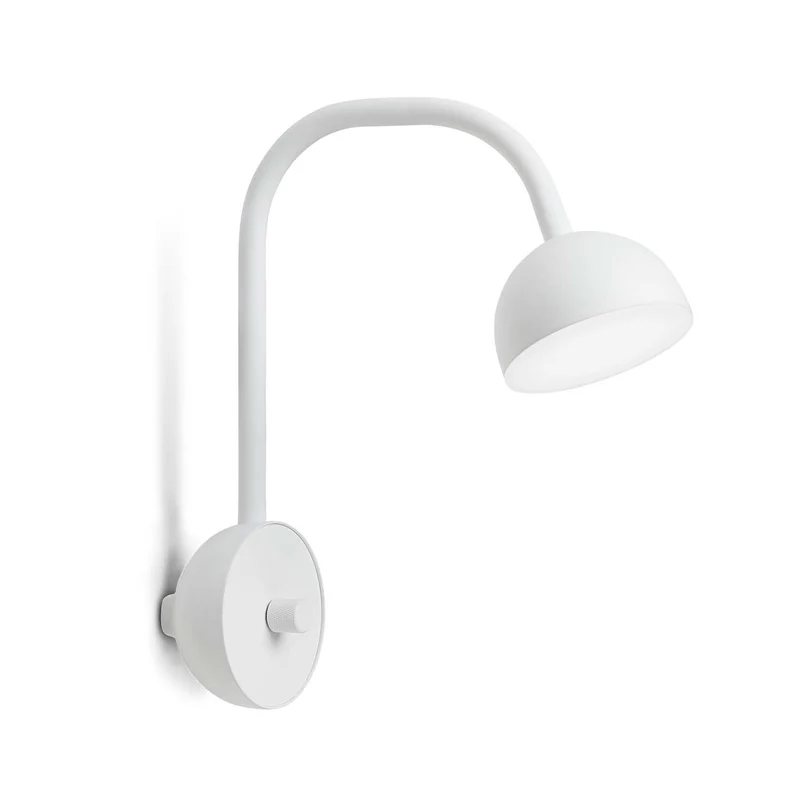 BLUSH Wall - Applique murale LED en acier et silicone, style scandinave