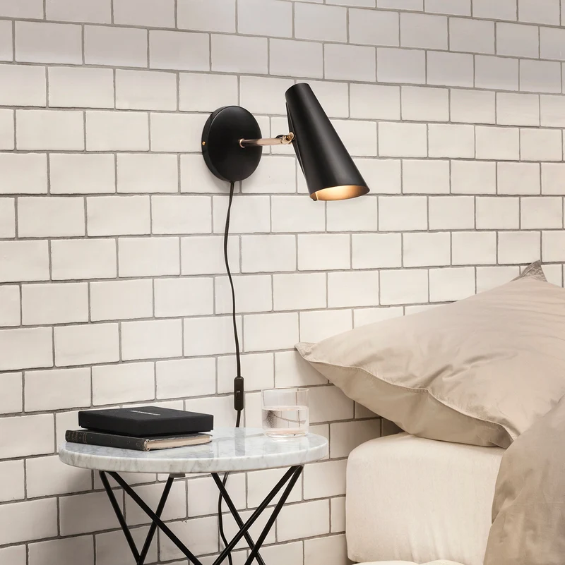 BIRDY - Applique murale en aluminium, style industriel