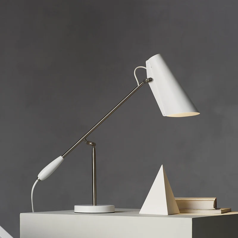 BIRDY - Lampe à poser en aluminium, style industriel