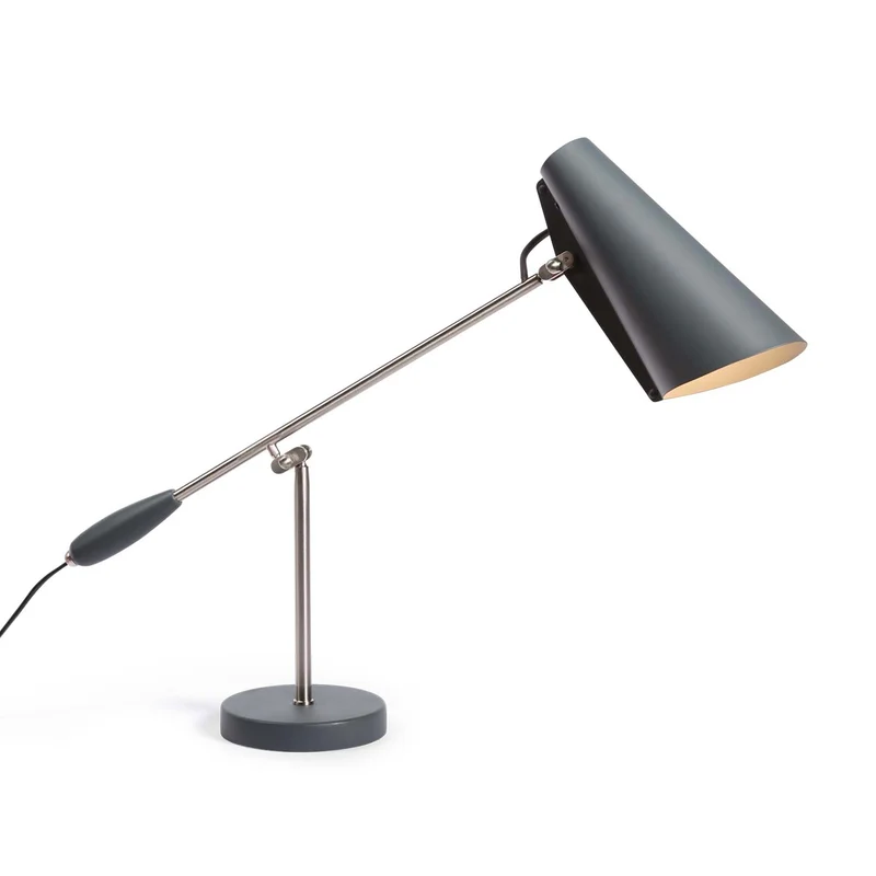 BIRDY - Lampe à poser en aluminium, style industriel