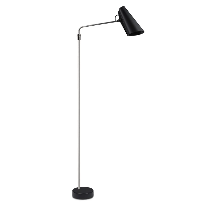 BIRDY SWING - Lampadaire en aluminium et laiton, style vintage
