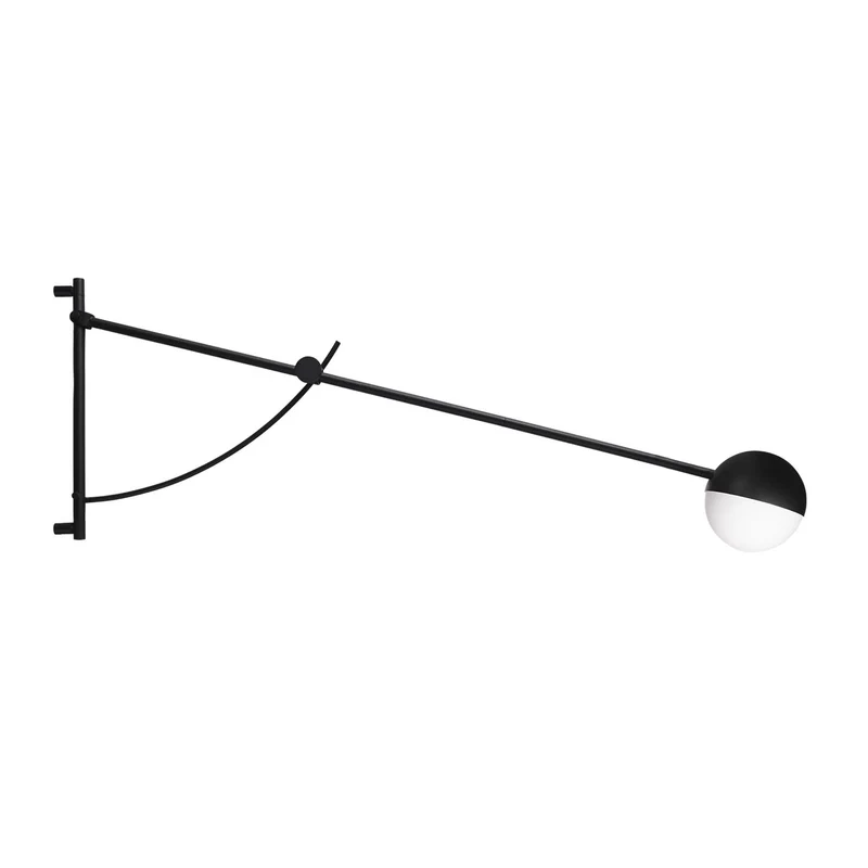 BALANCER - Applique murale en acier noir, style industriel