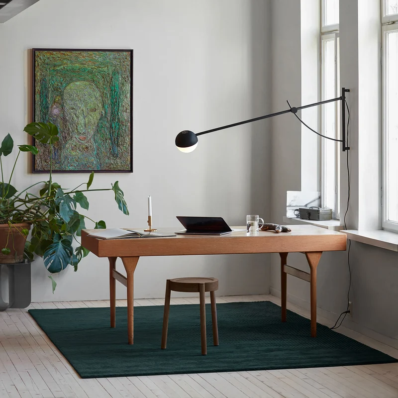 BALANCER - Applique murale en acier noir, style industriel