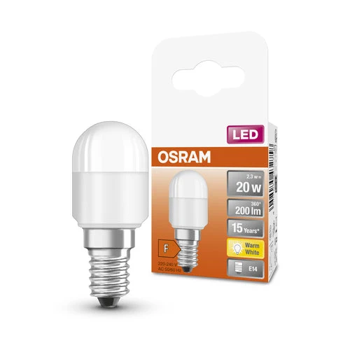 OSRAM LED SPECIALE LED Lampada T26 (ex 20W) 2,3W / 2700K Bianco caldo E14