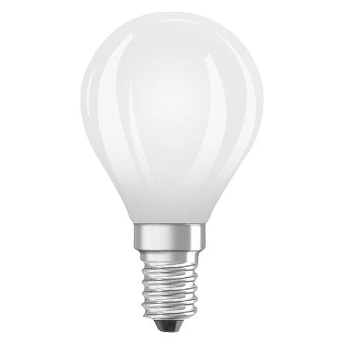 OSRAM Retrofit Classic P LED Lampada opaca dimmerabile (ex 60W) 6,5W / 4000K Bianco freddo E14