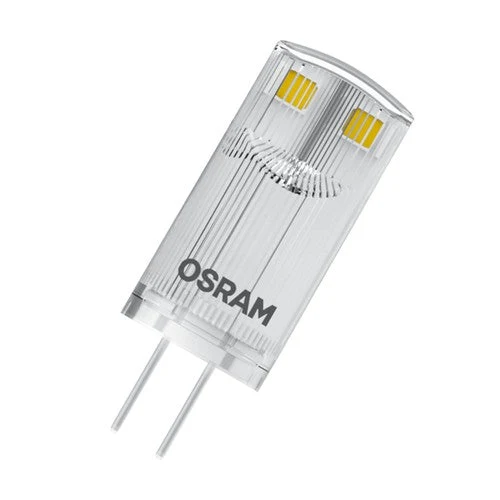 OSRAM LED Base lampadina a spillo LED lampada 12V (ex 10W) 0,90W / 2700K Bianco caldo PIN G4 confezione da 3