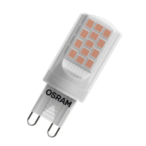OSRAM LED lampadina a spillo PIN G9 con attacco retrofit G9 3.8W, bianco caldo