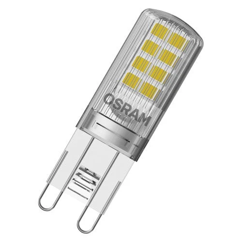 OSRAM LED lampadina a spillo BASE PIN G9 lampada LED CL30 non dimmerabile 2.6W, bianco caldo confezione da 5