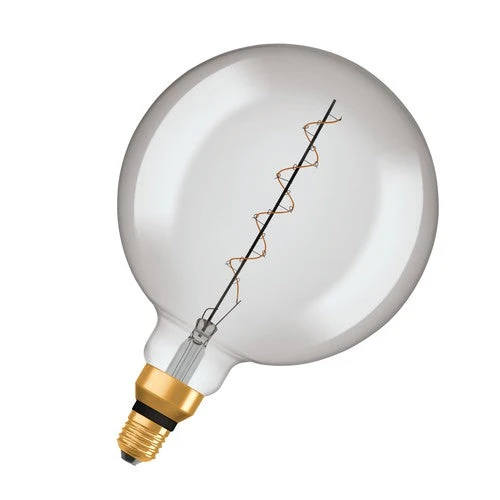 OSRAM Vintage 1906 Lampadina LED, Tinta Fumo, 4,8W, 150lm, Bianco Caldo, E27