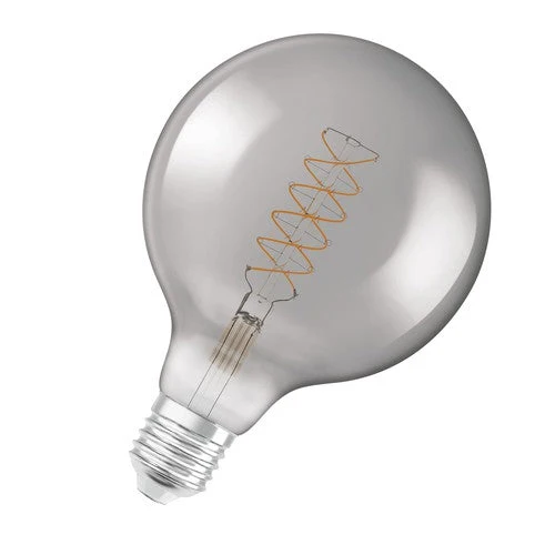 OSRAM Vintage 1906 Lampadina LED, Tinta Fumo, 7,8W, 360lm, Bianco Caldo, E27