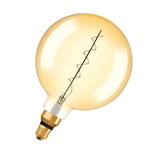 OSRAM Vintage 1906 Lampadina LED, tonalità oro, 4,8W, 400lm, bianco caldo, E27