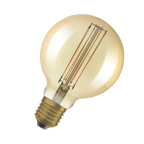 OSRAM Vintage 1906 Lampadina LED, tonalità oro, 8,8W, 806lm