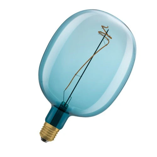 OSRAM Vintage 1906 Lampadina LED, tonalità blu, 4,5W, 100lm